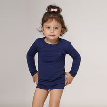 Charger l'image dans la galerie, Image 02: Uv Line T-Shirt Longsleeve Baby Navy Blue Upf50+