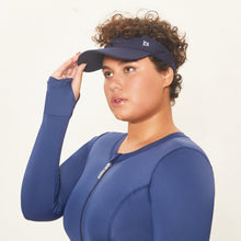 Charger l'image dans la galerie, Image 03: Uv Line Visière Visor Athletic Dry Fem Navy Blue Upf50+