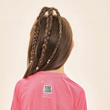 Afbeelding in galerij laden, Image 04: Uv Line T-Shirt Acqua Qr Code Chiclete Fluor Upf50+