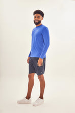 Charger l'image dans la galerie, Image 02: Uv Line T-Shirt Longsleeve Uvpro Brasil Masc Cobalto Upf50+