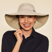 Afbeelding in galerij laden, Image 04: Uv Line Chapeau Souple/Capeline San Diego Areia Kaki Upf50+