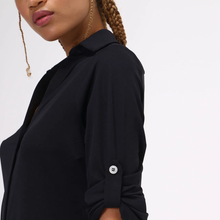 Afbeelding in galerij laden, Image 04: Uv Line Chemise Shirtdress Copenhagen Fem Black Upf50+