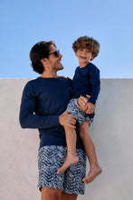 Afbeelding in galerij laden, Image 07: Uv Line Bermuda / Short Pour Homme Shorts Acqua Boxer Tie Dye Blue Upf50+