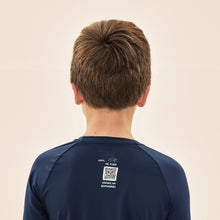Afbeelding in galerij laden, Image 04: Uv Line T-Shirt Acqua Qr Code Marinho Upf50+