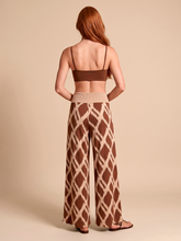Charger l'image dans la galerie, Model Back: Uv Line Pantalon De Plage Pants Diamond Rib Upf50+