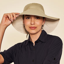 Afbeelding in galerij laden, Image 05: Uv Line Chapeau Souple/Capeline San Diego Areia Kaki Upf50+