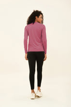 Afbeelding in galerij laden, Model Back: Uv Line T-Shirt Camiseta Uvpro Br Ml Malva Upf50+