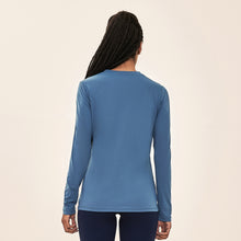 Afbeelding in galerij laden, Model Back: Uv Line T-Shirt Longsleeve Sport Fit Aco Upf50+