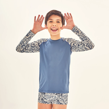 Afbeelding in galerij laden, Image 04: Uv Line T-Shirt Rash Guard Kids Costela Aco Off White Upf50+