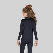 Afbeelding in galerij laden, Image 05: Uv Line T-Shirt Rash Guard Kids High-Neck Black Upf50+