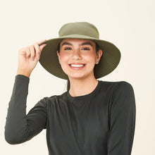 Afbeelding in galerij laden, Image 04: Uv Line Bob Hat California Nac Fem Green Militar Upf50+
