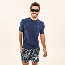 Afbeelding in galerij laden, Image 05: Uv Line Short De Bain Short Acqua Coqueiros Marinho Upf50+
