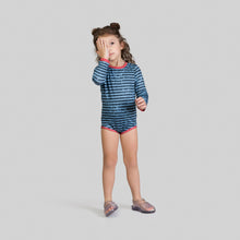 Charger l'image dans la galerie, Image 06: Uv Line Maillot De Bain Bébé Macaquinho Baby Listras Upf50+
