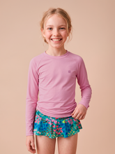 Afbeelding in galerij laden, Gallery: Uv Line T-Shirt Longsleeve Uvpro Kids Rose Upf50+
