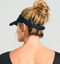 Charger l'image dans la galerie, Image 08: Uv Line Visière Visor Athletic Dry Fem Navy Blue Upf50+
