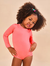 Afbeelding in galerij laden, Gallery: Uv Line Maillot De Bain Bébé Baby Longsleeve Swimsuit Coral Upf50+
