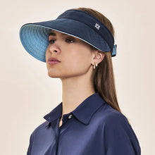 Afbeelding in galerij laden, Image 03: Uv Line Visière Visor Bali Fem Navy Light Blue Upf50+
