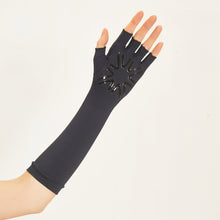 Afbeelding in galerij laden, Image 04: Uv Line Gants Long Gloves Uni Black Upf50+
