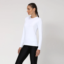Afbeelding in galerij laden, Image 02: Uv Line T-Shirt Women Fpu50+ Uvpro Long Sleeve T-Shirt White Uv
