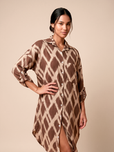 Afbeelding in galerij laden, Gallery: Uv Line Chemise Shirtdress Ipanema Diamond Upf50+
