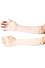 Afbeelding in galerij laden, Model Front: Uv Line Gants Long Gloves Uni Beige Upf50+
