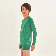 Afbeelding in galerij laden, Image 02: Uv Line T-Shirt Longsleeve Uvpro Kids Verde Brasil Upf50+
