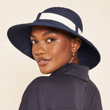 Afbeelding in galerij laden, Image 05: Uv Line Chapeau Souple/Capeline Hat Paris Ville L Fem Blue White Upf50+

