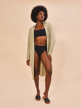 Afbeelding in galerij laden, Image 04: Uv Line Chemise Shirtdress Copenhagen Mescla Areia Upf50+
