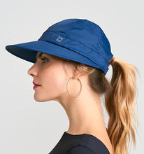 Afbeelding in galerij laden, Image 02: Uv Line Casquette Visor Nice Fem Navy Blue Upf50+
