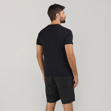 Afbeelding in galerij laden, Model Back: Uv Line Fitness Haut Sport Fit Mas Preto Upf50+
