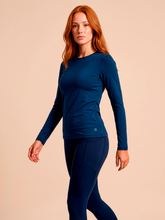 Charger l'image dans la galerie, Image 03: Uv Line T-Shirt Longsleeve Uvpro Fem Cobalt Upf50+
