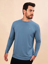 Charger l'image dans la galerie, Image 03: Uv Line T-Shirt Longsleeve Uvpro Masc Indigo Upf50+
