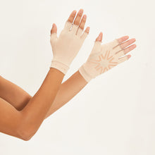 Afbeelding in galerij laden, Image 04: Uv Line Gants Short Gloves Uni Chocolate Upf50+
