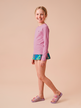 Afbeelding in galerij laden, Image 03: Uv Line T-Shirt Longsleeve Uvpro Kids Rose Upf50+
