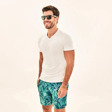 Charger l'image dans la galerie, Image 05: Uv Line Short De Bain Short Acqua Coqueiros Turquesa Upf50+
