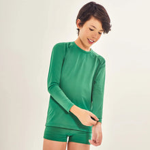 Afbeelding in galerij laden, Image 04: Uv Line T-Shirt Longsleeve Uvpro Kids Verde Brasil Upf50+
