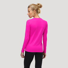Afbeelding in galerij laden, Model Back: Uv Line T-Shirt Camiseta Uv X Pro Ml Rosa Upf50+
