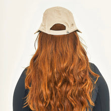Charger l'image dans la galerie, Model Back: Uv Line Casquette Visor Capri Colors Nac Fem Sand Black Upf50+

