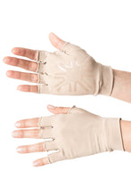Afbeelding in galerij laden, Image 02: Uv Line Gants Short Gloves Uni Beige Upf50+
