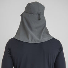 Afbeelding in galerij laden, Model Back: Uv Line Chapeau Legionnaire Cap Leg Atacama 2021 Masc Grey Upf50+
