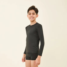 Afbeelding in galerij laden, Image 02: Uv Line T-Shirt Longsleeve Uvpro Kids Black Upf50+
