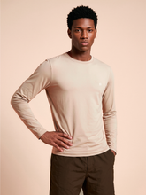Charger l'image dans la galerie, Gallery: Uv Line T-Shirt Pour Homme Longsleeve New Fit Masc Sand Upf50+
