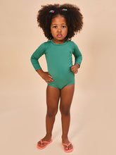 Charger l'image dans la galerie, Image 02: Uv Line Maillot De Bain Bébé Baby Longsleeve Swimsuit Deep Sea Upf50+
