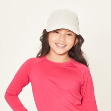 Afbeelding in galerij laden, Model Front: Uv Line Casquette Cap Teens Colors Inf Sand Upf50+
