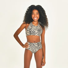 Afbeelding in galerij laden, Zebra Kids UPF50+ bikiniset
