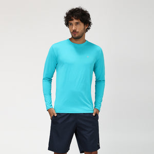 T-shirt Uvpro ML Azul Piscina UPF50+