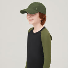 Afbeelding in galerij laden, Pet Tienerkleuren Groen Militar UPF50+
