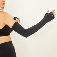 Afbeelding in galerij laden, Extra lange handschoen Preto UPF50+
