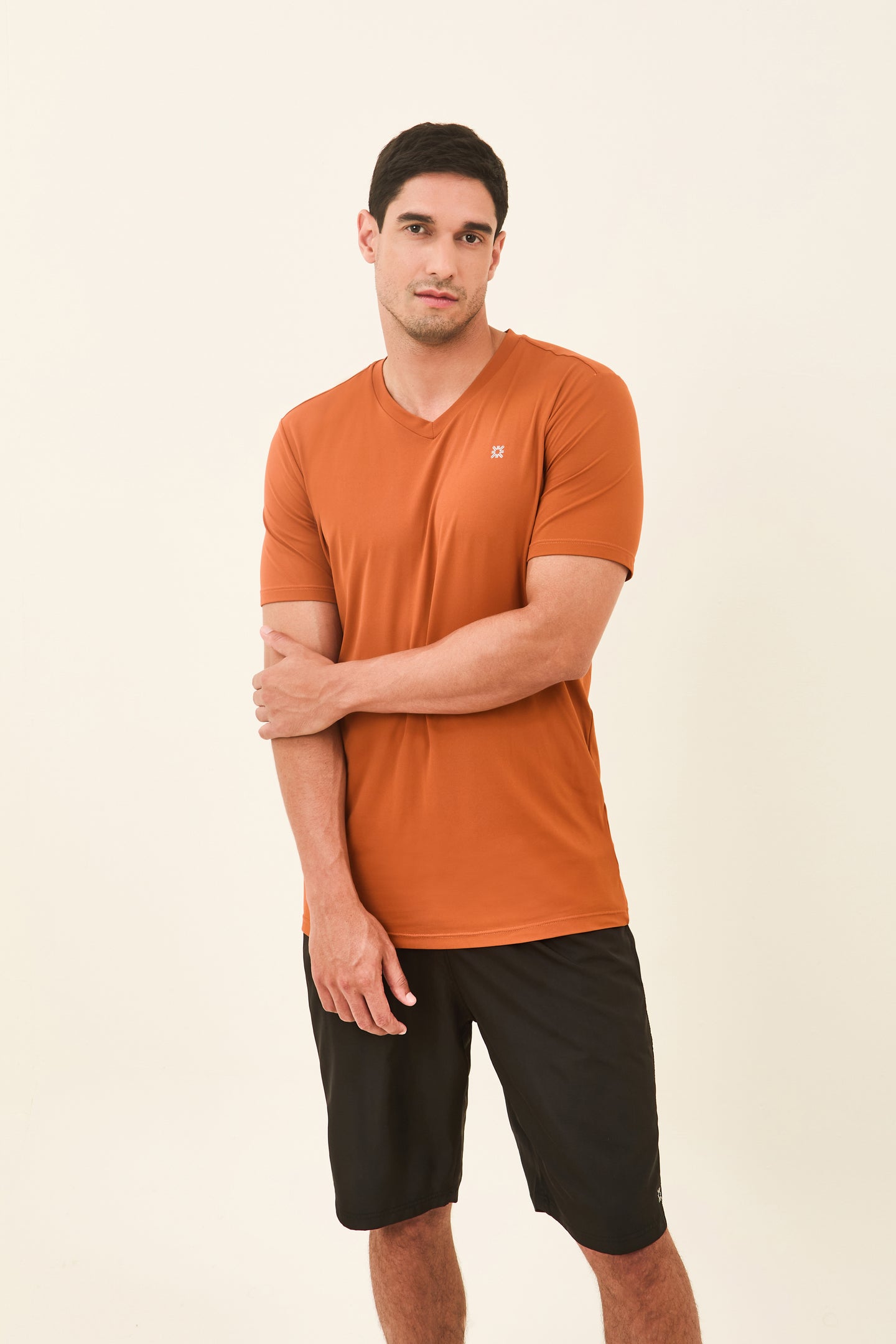 T-Shirt Sport Fit Caramelo UPF50+