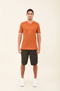 T-Shirt Sport Fit Caramelo UPF50+